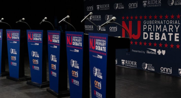 Los votantes van a las encuestas en las primarias clave del gobernador de Nueva Jersey
