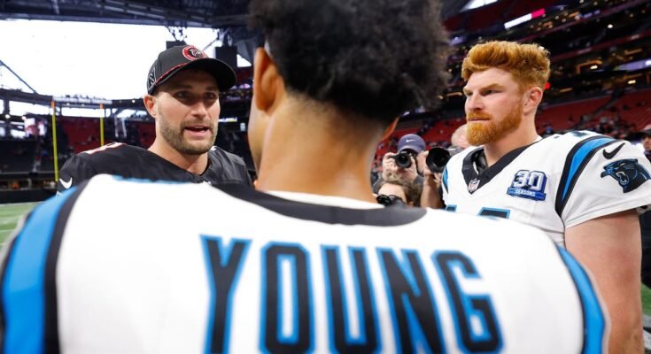 ¿Dónde se clasifican los jóvenes cañones de los Saints entre el cuarto de cría del Sur de la NFC?