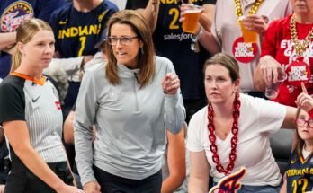 Stephanie White Rings en los árbitros de la WNBA Después de Caitlin Clark, la fiebre ha alcanzado
