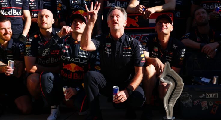 F1 Live News: Christian Horner envía el camino a cavar McLaren después de la victoria de Max Verstappen
