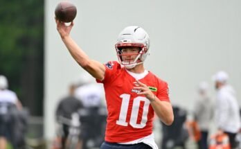 2025 NFL OTA y minicampamento Prieaux: Drake Maye tiene un impresionante primer día en los Patriots Camp; Ravens WR brilla