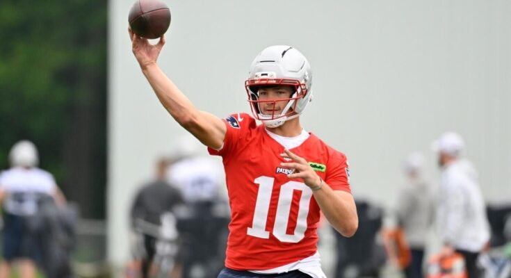 2025 NFL OTA y minicampamento Prieaux: Drake Maye tiene un impresionante primer día en los Patriots Camp; Ravens WR brilla