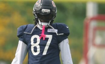 Campamento de entrenamiento de los Chicago Bears: para llevar del día 8