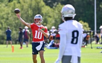Tornillo y falla de la primera semana del campo de entrenamiento de los Patriots