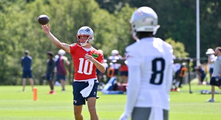 Tornillo y falla de la primera semana del campo de entrenamiento de los Patriots