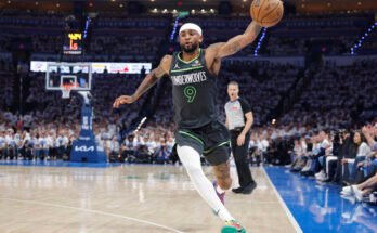 Nickeil Alexander-Walker dejando a Timberwolves para la reacción de los fanáticos de los Hawks Sparks