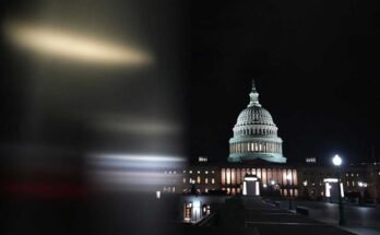 El Capitolio Americano se ve el 20 de mayo en Washington, DC
