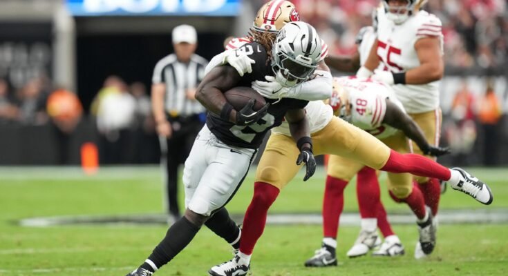 Ashton Jeanty discutido por los 49ers de San Francisco