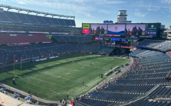 9 Patriots Campamento de entrenamiento Observaciones de la práctica del estadio