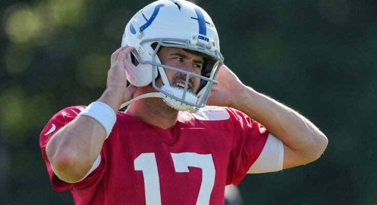 Oh, chico, los Colts realmente comenzarán a Daniel Jones en la Semana 1
