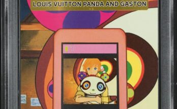 2025 LOUIS VUITTON X Las tarjetas Panda de la Colección Murakami están disponibles en Fanatics Collect.