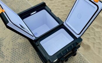 El refrigerador solar portátil para moverse es silenciosamente aburrido