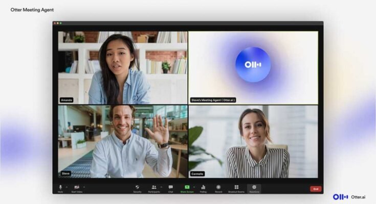 Otter.A es una empresa tecnológica con sede en Mountain View, California, que utiliza inteligencia artificial para generar transcripciones de texto para Textos. Se ha convertido en una herramienta popular para transcribir reuniones de oficina virtual.